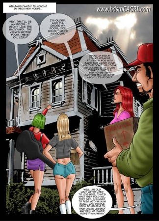 Haunted House (BDSM Comic)