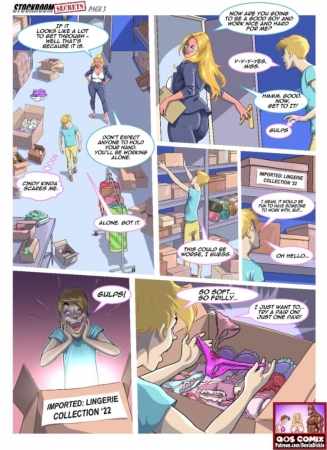 Devin Dickie - Stockroom Secrets (12 pages)