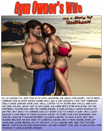 Mighty Female Muscle Comix - Gym Owner's Wife