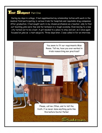 Test Subject part1