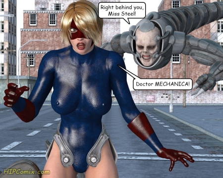 Miss Steel in the Clutches of Doctor Mechanica 01