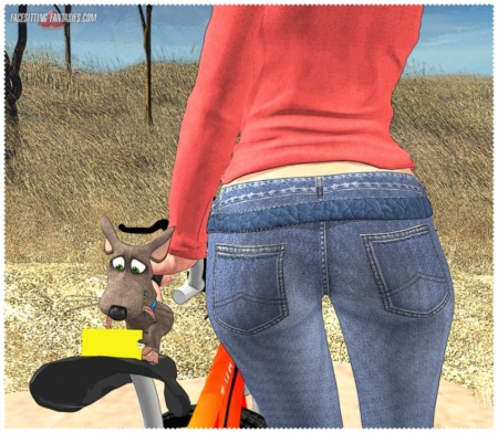 Facesitting-F4ntasies- Girl&Mouse