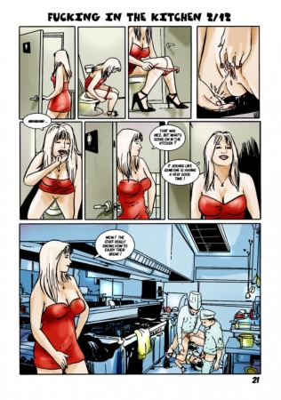 Tejlor - Cosette's third story - Fucking in the kicthen