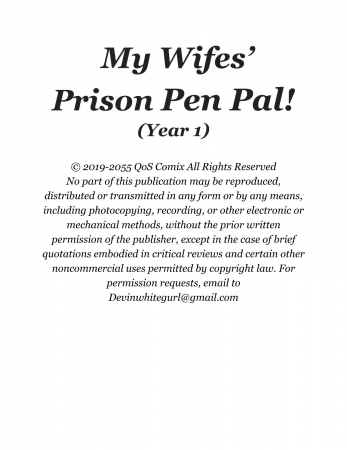 My Wife's Prison Penpal