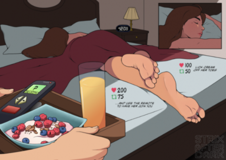 StrixAfterDark - Remote Control Stepmom