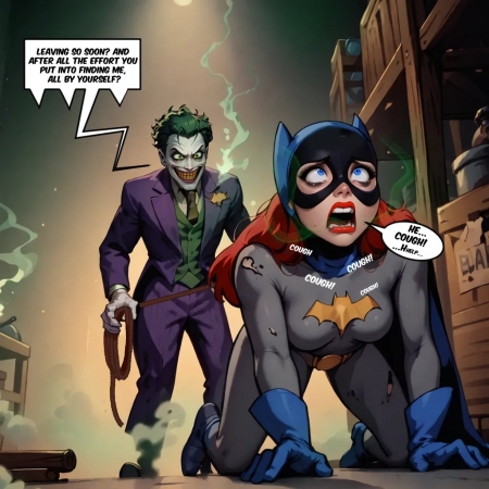 Electrickink - Batgirl and The Joker