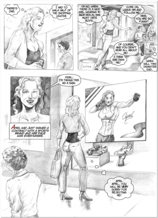 DBComix - April vs Michelle