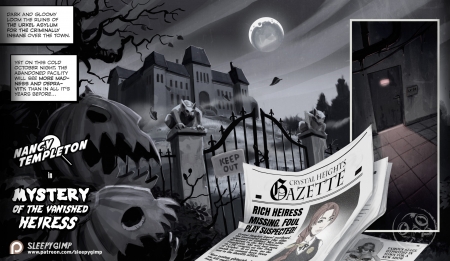 Sleepygimp - Nancy Templeton in Mystery of the Vanished Heiress