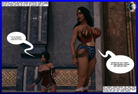 Blunder Woman and Lady Britannia Saving Christmas - Issue 04