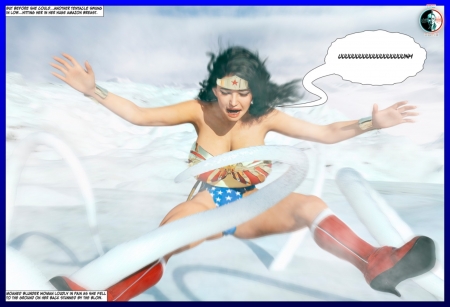 Blunder Woman and Lady Britannia Saving Christmas - Issue 07