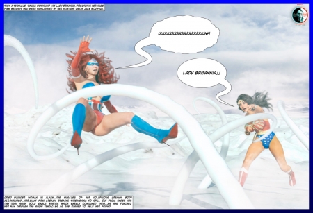 Blunder Woman and Lady Britannia Saving Christmas - Issue 07