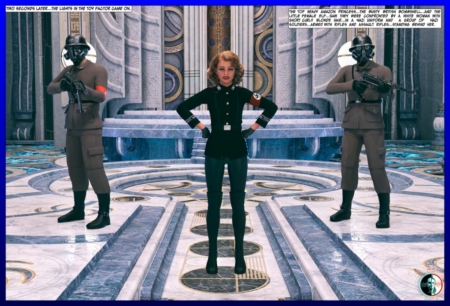 Blunder Woman and Lady Britannia Saving Christmas - Issue 04