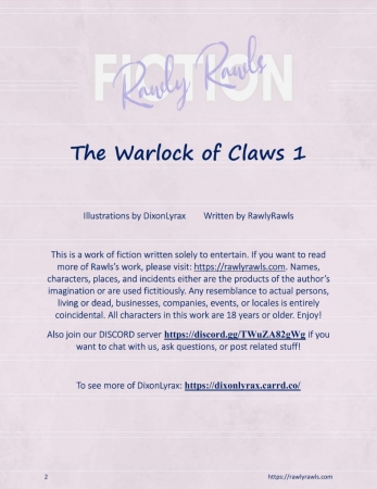 DixonLyrax - The Warlock of Claws Chapter 1