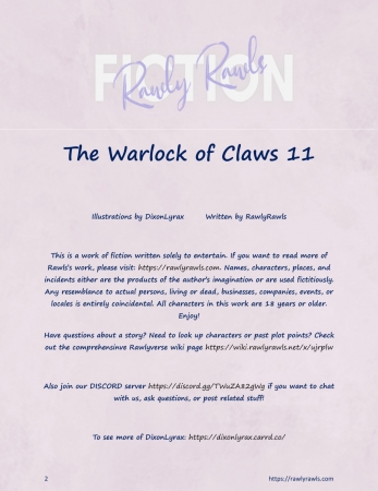 DixonLyrax - The Warlock of Claws Chapter 11