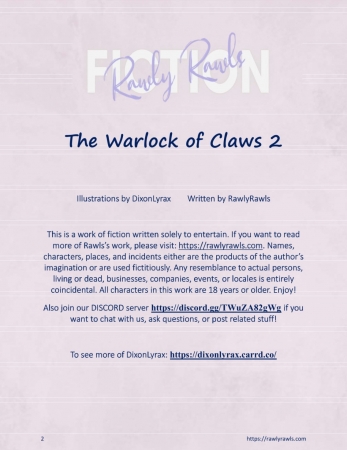 DixonLyrax - The Warlock of Claws Chapter 2