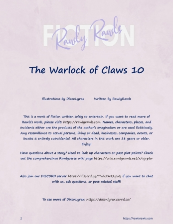 DixonLyrax - The Warlock of Claws Chapter 10