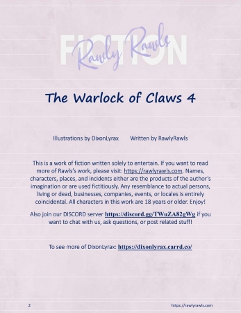 DixonLyrax - The Warlock of Claws Chapter 4