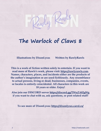 DixonLyrax - The Warlock of Claws Chapter 8