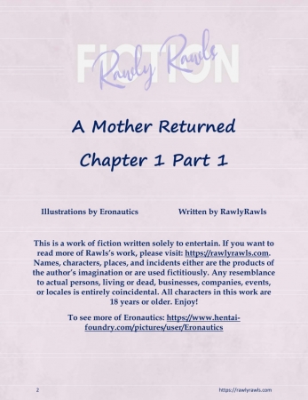 RawlyRawls - A Mother Returned  Chapter 1 Part 1