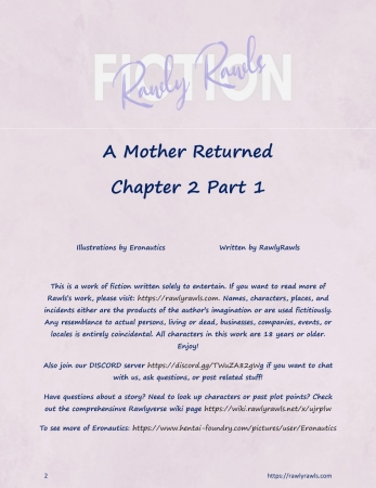 RawlyRawls - A Mother Returned  Chapter 2 Part 1