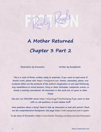 RawlyRawls - A Mother Returned  Chapter 3 Part 2