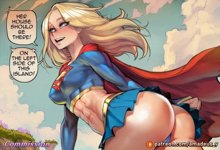Amadeus V - WonderWoman x Supergirl - A Perfect Mother