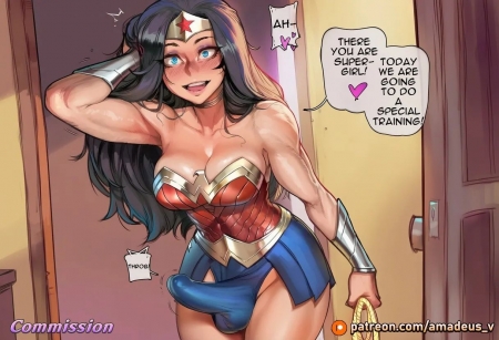 Amadeus V - WonderWoman x Supergirl - A Perfect Mother