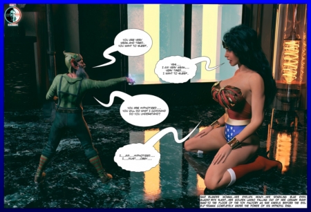 Blunder Woman and Lady Britannia Saving Christmas - Issue 10