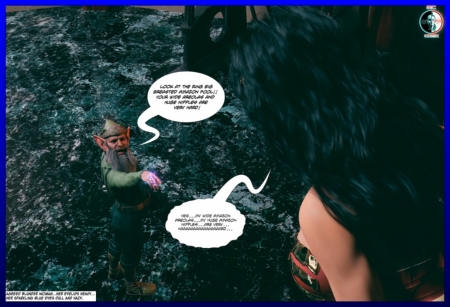 Blunder Woman and Lady Britannia Saving Christmas - Issue 10