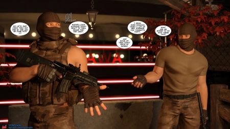 Lara Croft and The Heart of Gold 7-9 by VirperStudio