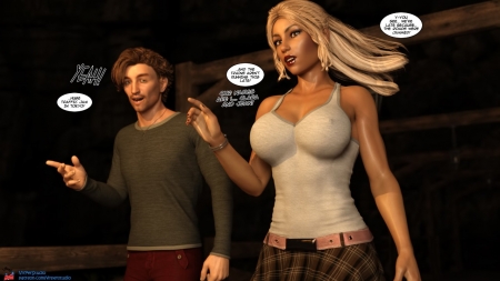 Lara Croft and The Heart of Gold 7-9 by VirperStudio