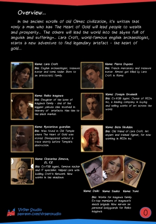 Lara Croft and The Heart of Gold 10 by VirperStudio