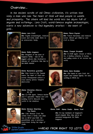 Lara Croft and The Heart of Gold 12 by VirperStudio