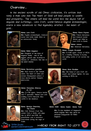 Lara Croft and The Heart of Gold 16 by VirperStudio