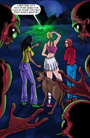 The Mistery Team and the Saucermen from Mars