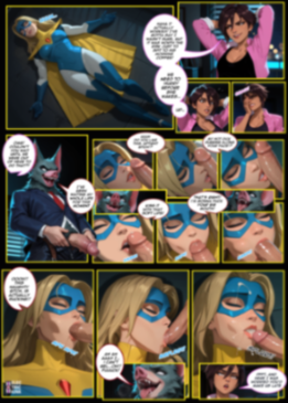 Electrickink - Blonde Blazer Bitch and Invisibitch (14 pages)