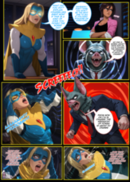 Electrickink - Blonde Blazer Bitch and Invisibitch (14 pages)