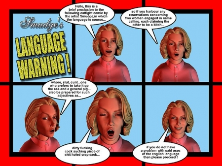 Smudge Special Catfightl language