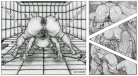 Cervolex - BDSM Extreme Drawings