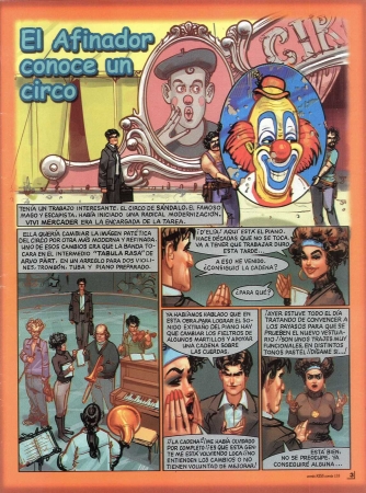 El afinador conoce un circo NOE