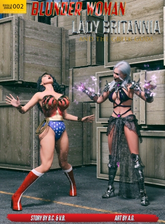 Blunder Woman and Lady Britannia The Greek Gods - Issue 02