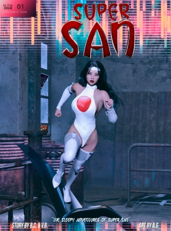 The Sleepy Adventures Of Super San - Issue 01