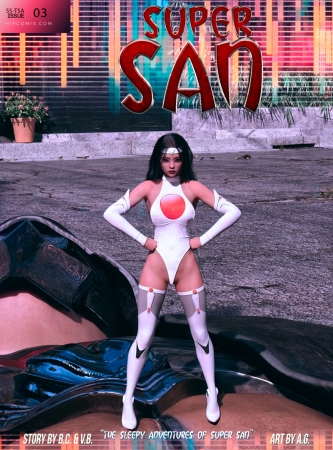 The Sleepy Adventures Of Super San - Issue 03