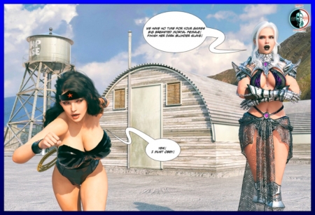 Blunder Woman and Lady Britannia The Greek Gods 5