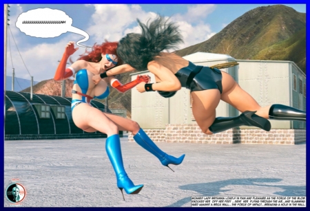 Blunder Woman and Lady Britannia The Greek Gods 5