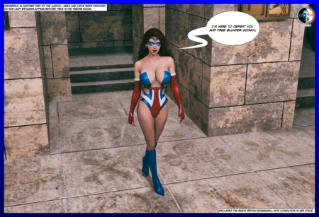 Blunder Woman and Lady Britannia The Greek Gods - Issue 08