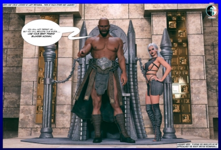 Blunder Woman and Lady Britannia The Greek Gods - Issue 08