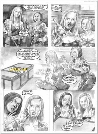 Buffy and Cursed Wardrobe