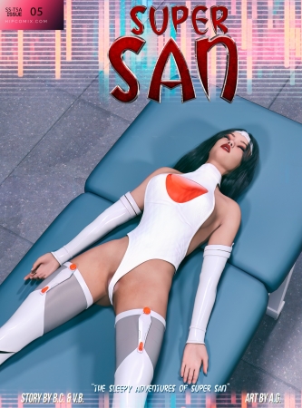 The Sleepy Adventures Of Super San - Issue 05