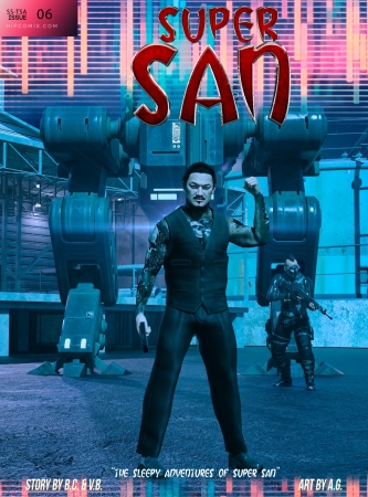 The Sleepy Adventures Of Super San - Issue 06